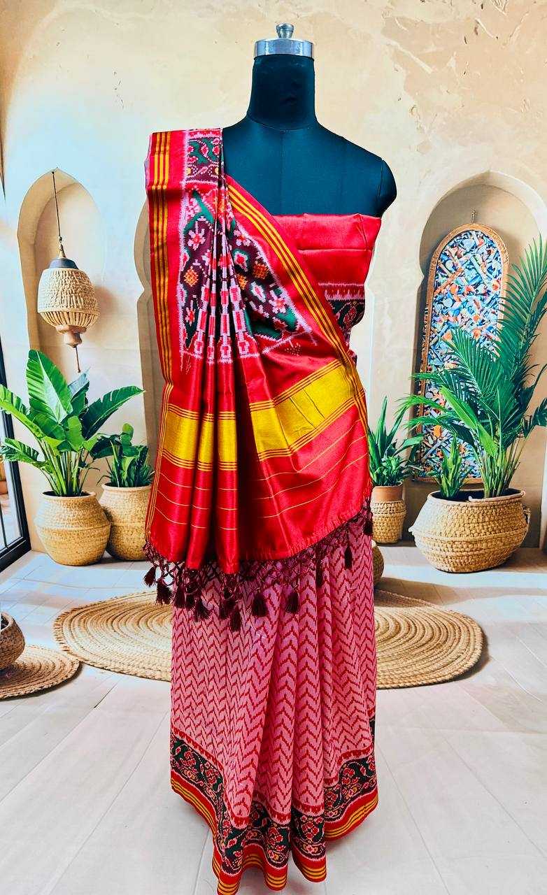Ynf Patola Silk KESH488 Experience Sarees Wholesale Printed Sarees Traditional Sarees Zari Sarees Manufacturer- Kapda Export