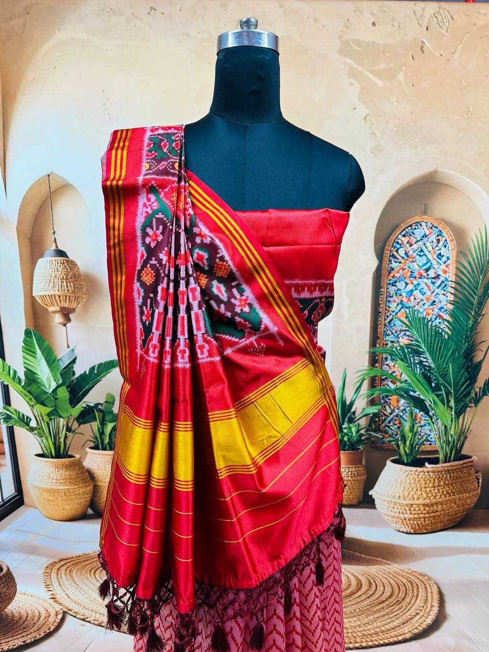 Ynf Patola Silk KESH488 Experience Sarees Wholesale Printed Sarees Traditional Sarees Zari Sarees Manufacturer- Kapda Export