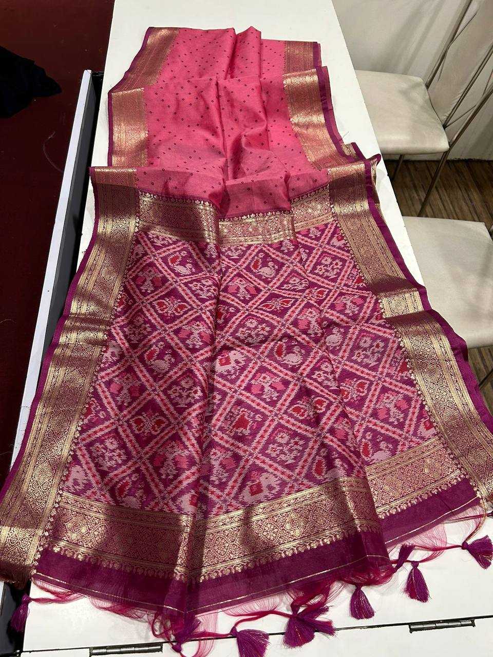 Ynf Patola Silk KESH488 Its Sarees Wholesale Designer Sarees Traditional Sarees Bandhani Sarees Manufacturer- Kapda Export