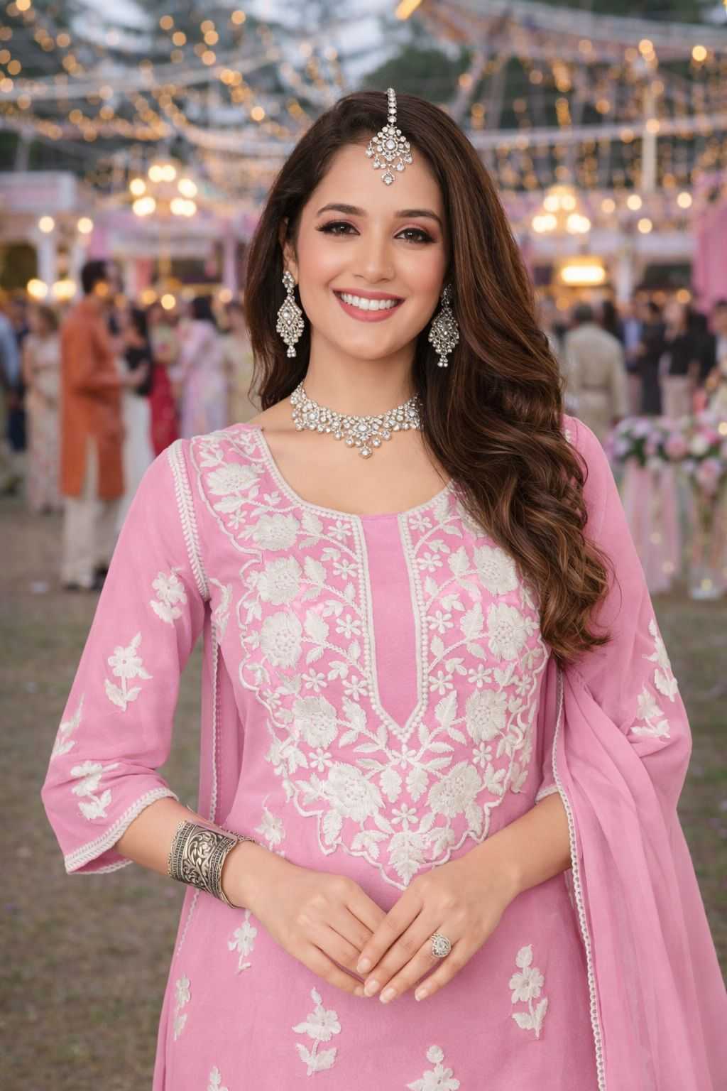 Ynf Premium Georgette KESH481 MRUDANGI NIRMAYA 836 Suits & Dresses Wholesale Georgette Suit Embroidered Suits Ethnic Dresses Manufacturer- Kapda Export