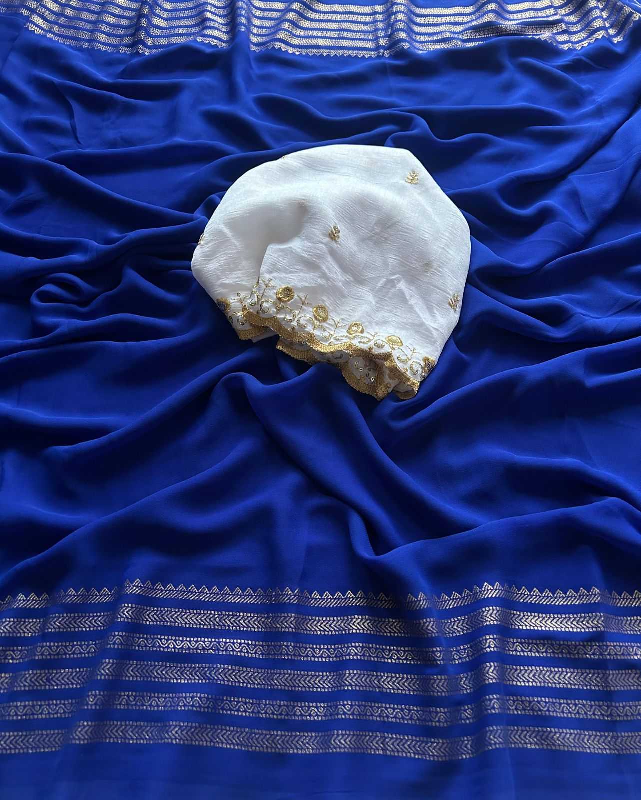 Ynf Premium Georgette KESH622 ksic premium Sarees Wholesale Georgette Sarees Plain Sarees Lightweight Sarees Manufacturer- Kapda Export