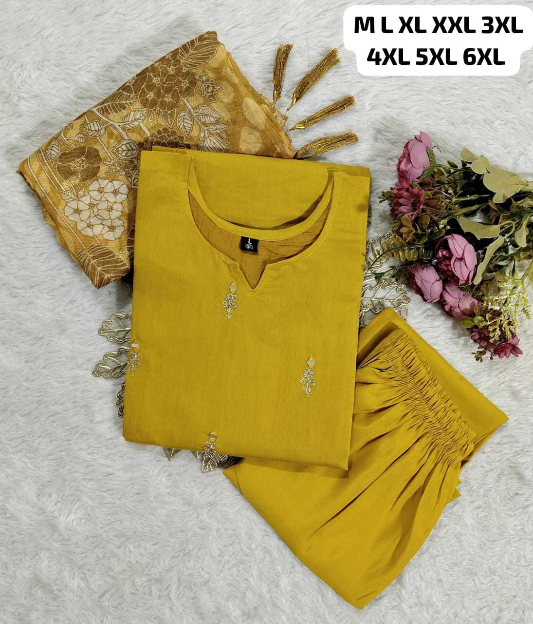 Ynf Premium Roman Silk KESH684 LOVE IT Kurti Wholesale Workwear Kurtis Printed Kurtis Silk Kurtis Manufacturer- Kapda Export