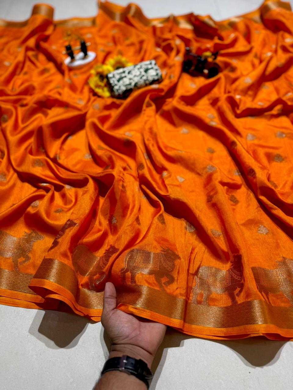 Ynf Premium Silk KESH693 kanchi Sarees Wholesale Designer Sarees Uniform Sarees Viscose Saree Manufacturer- Kapda Export