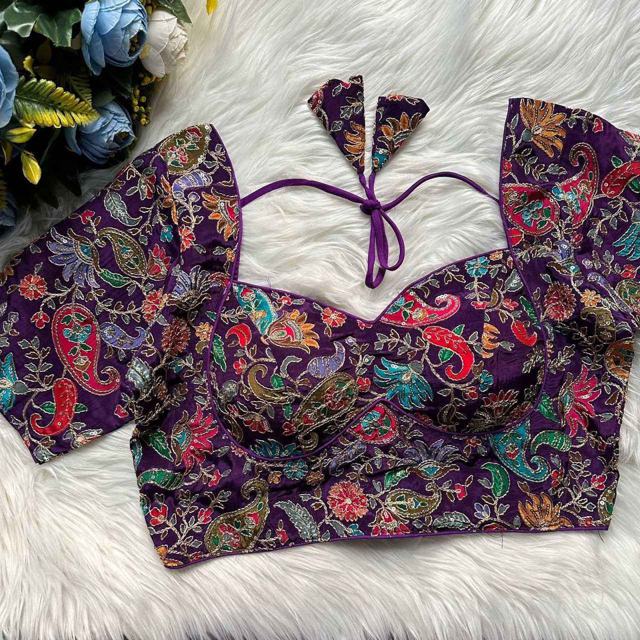 Ynf Pure Cotton KESH426 MUMTAZ BLOUSE Readymade Blouses Festive Collections Wholesale Printed Blouse Cotton Blouse Fashion Blouse Manufacturer- Kapda Export