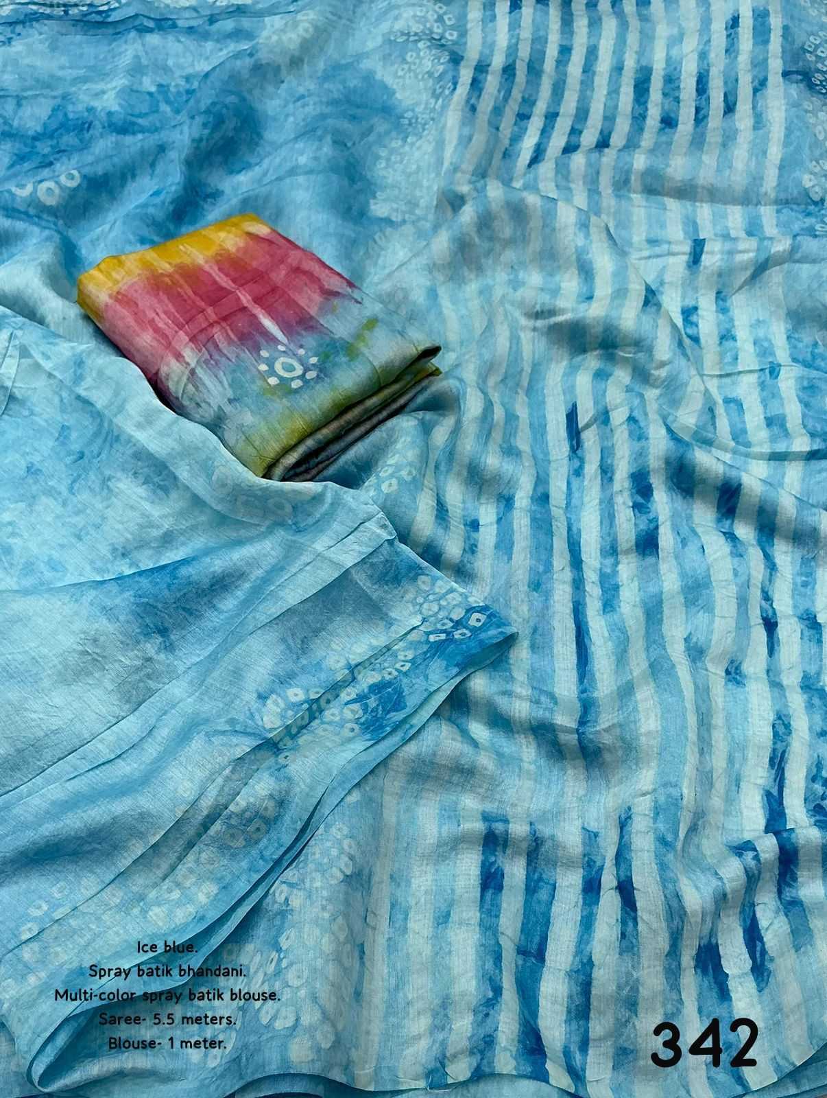 Ynf Pure Cotton KESH433 342 Sarees Wholesale Chanderi Sarees Hand Work Sarees Bandhani Sarees Manufacturer- Kapda Export