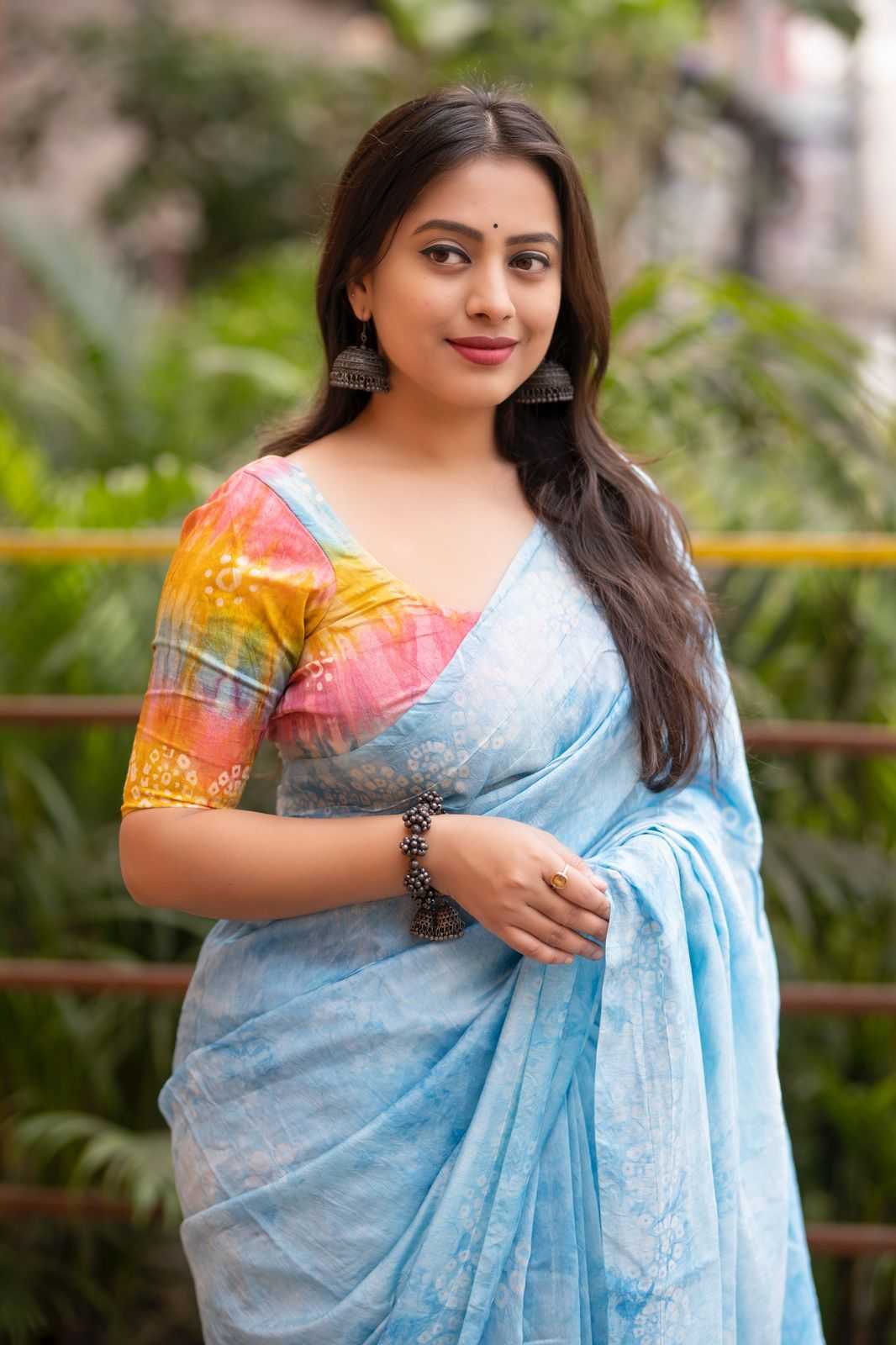 Ynf Pure Cotton KESH433 342 Sarees Wholesale Chanderi Sarees Hand Work Sarees Bandhani Sarees Manufacturer- Kapda Export