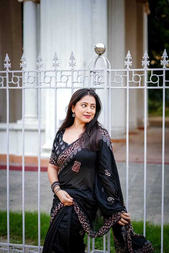 Ynf Pure Cotton KESH433 425 Sarees Wholesale Ajrakh Sarees Chanderi Sarees Hand Work Sarees Manufacturer- Kapda Export