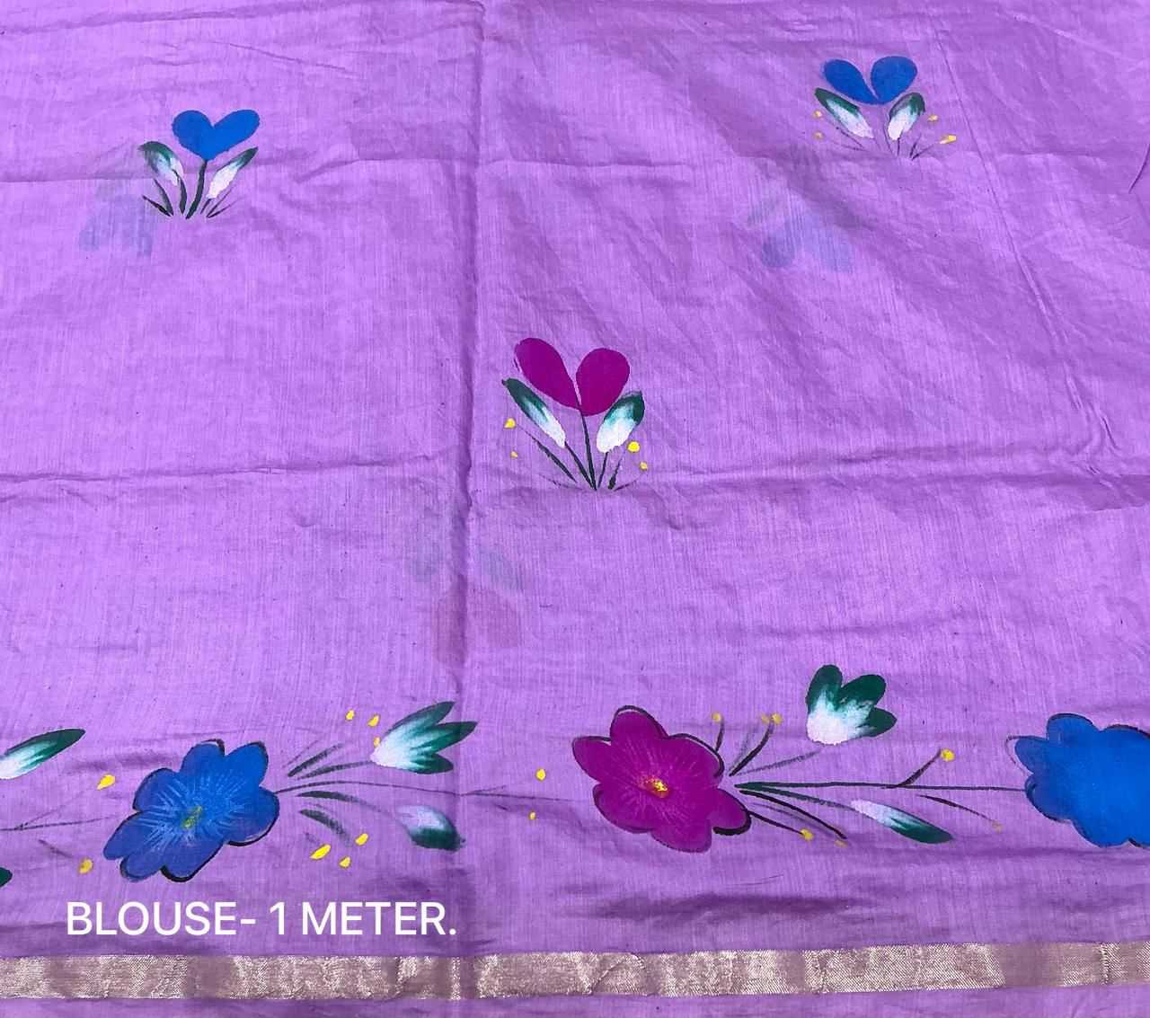 Ynf Pure Cotton KESH433 mira Sarees Wholesale Chanderi Sarees Zari Sarees Bandhani Sarees Manufacturer- Kapda Export
