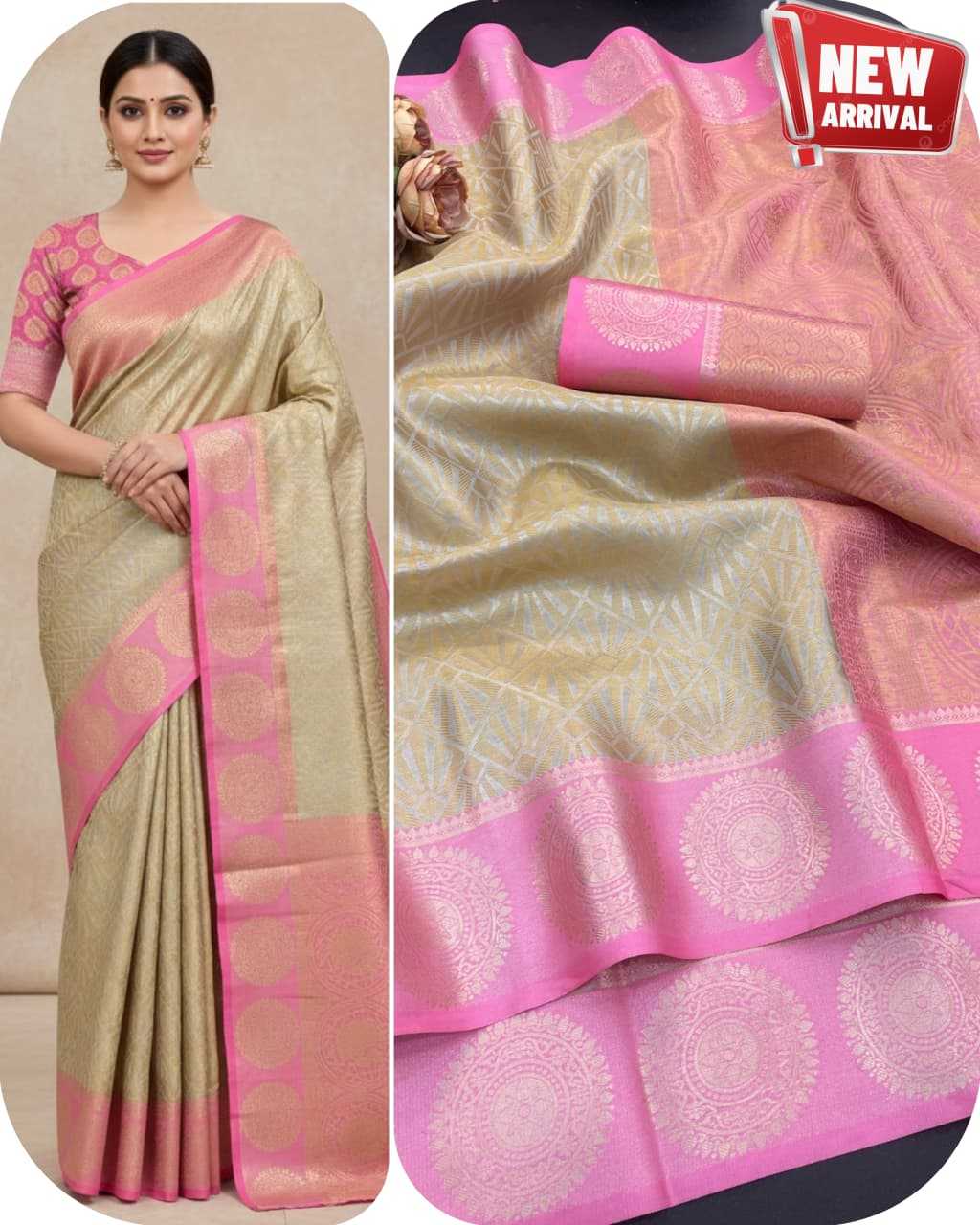 Ynf Pure Cotton KESH554 Kanji Sarees Wholesale Fancy Sarees Kalamkari Sarees Zari Sarees Manufacturer- Kapda Export