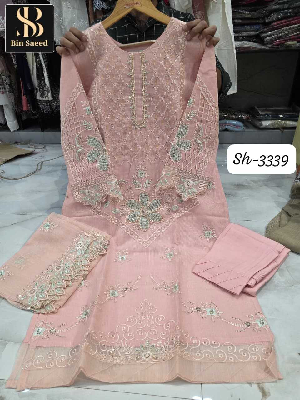 Ynf Pure Cotton KESH557 3339 Suits & Dresses Wholesale Embroidery Suits Cotton Dresses Handwork Suits Manufacturer- Kapda Export