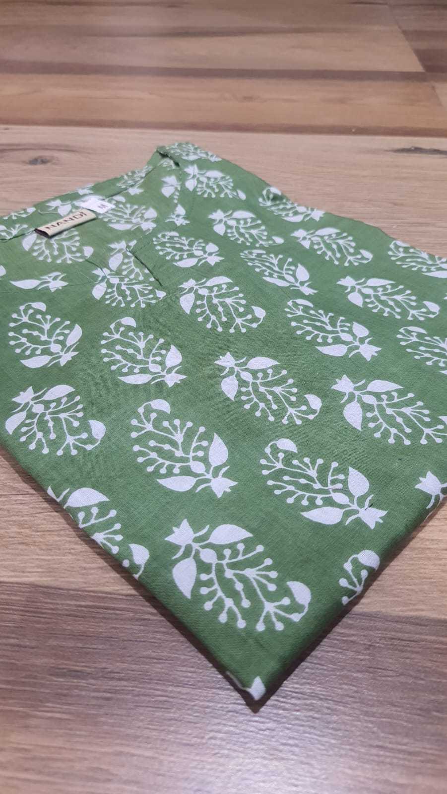 Ynf Pure Cotton KESH585 cambric Kurti Wholesale Designer Kurtis Printed Kurtis Tunic Kurti Manufacturer- Kapda Export