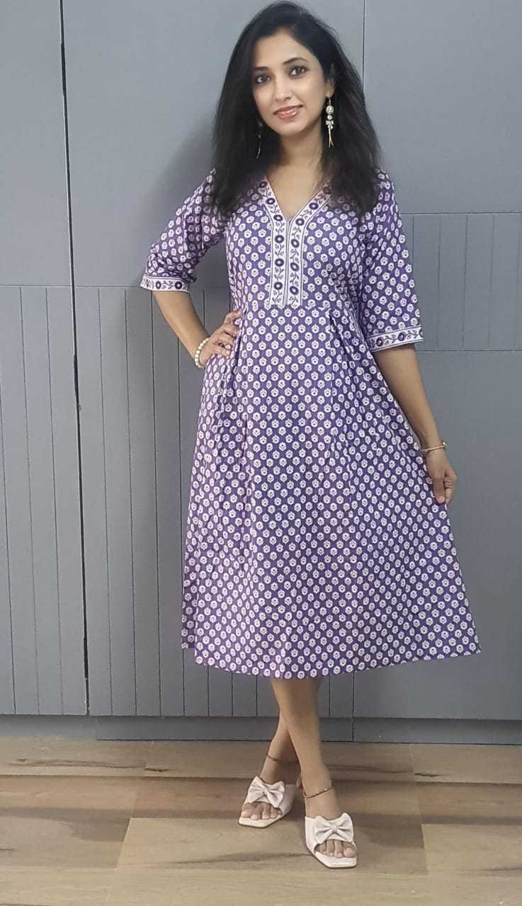 Ynf Pure Cotton KESH585 Good Suits & Dresses Wholesale Designer dresses A-Line Dresses Printed Dresses Manufacturer- Kapda Export