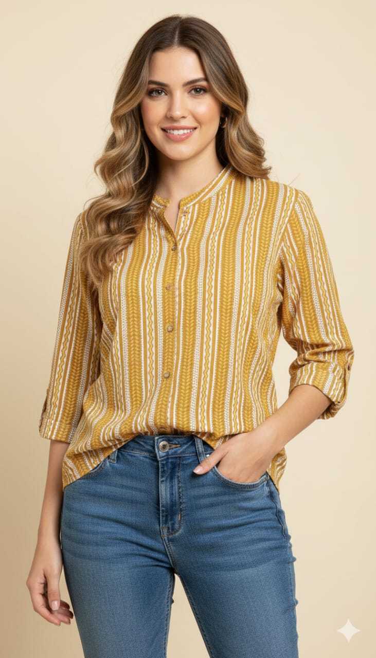 Ynf Pure Cotton KESH585 season Western Wears Wholesale Women Shirts Manufacturer- Kapda Export