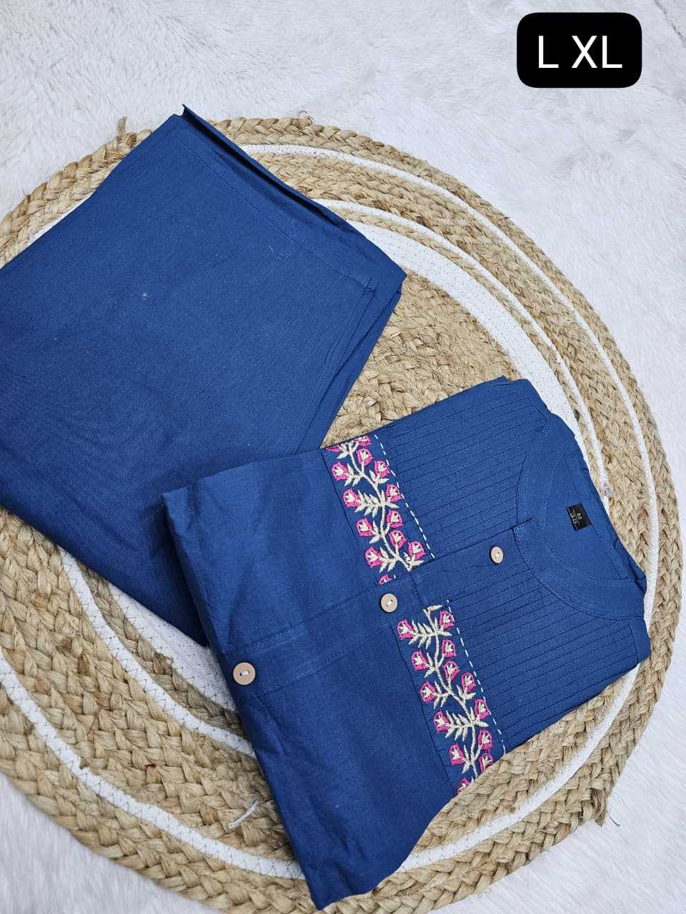 Ynf Pure Cotton KESH720 FANCY Kurti Wholesale Mirror Work Kurti Fancy Kurti Kurti With Palazzo Manufacturer- Kapda Export