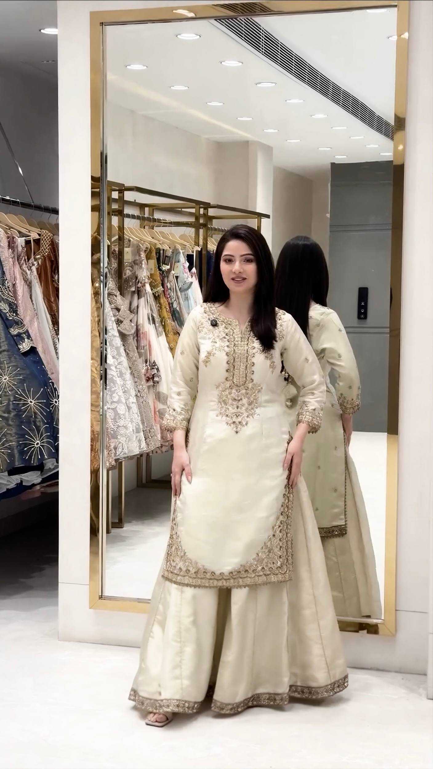 Ynf Pure Silk KESH159 1058 Suits & Dresses Wedding Collections Wholesale Ladies Silk Suit Embroidered Suits Wedding Outfits Manufacturer- Kapda Export