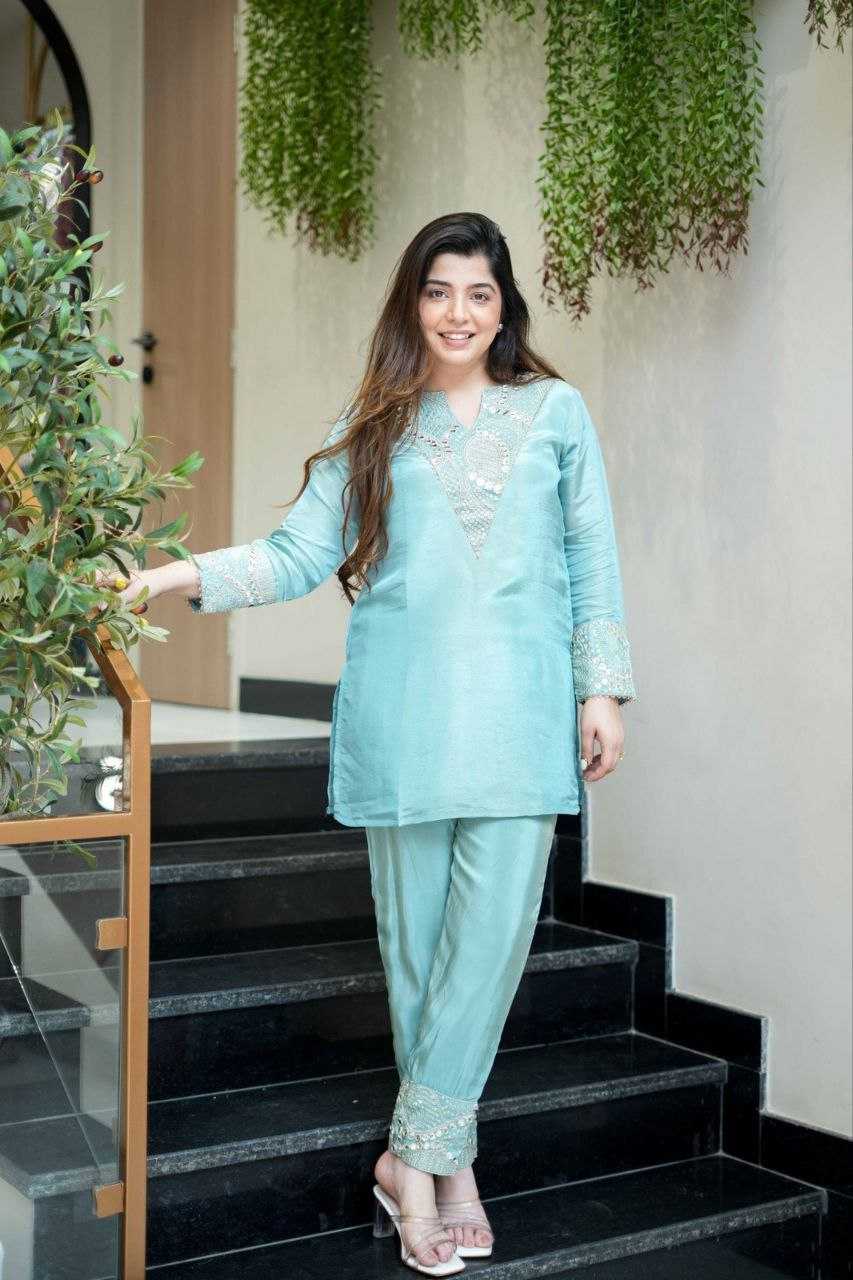 Ynf Pure Viscos KESH529 MISRI Kurti Wholesale Workwear Kurtis Embroidered Kurtis Silk Kurtis Manufacturer- Kapda Export