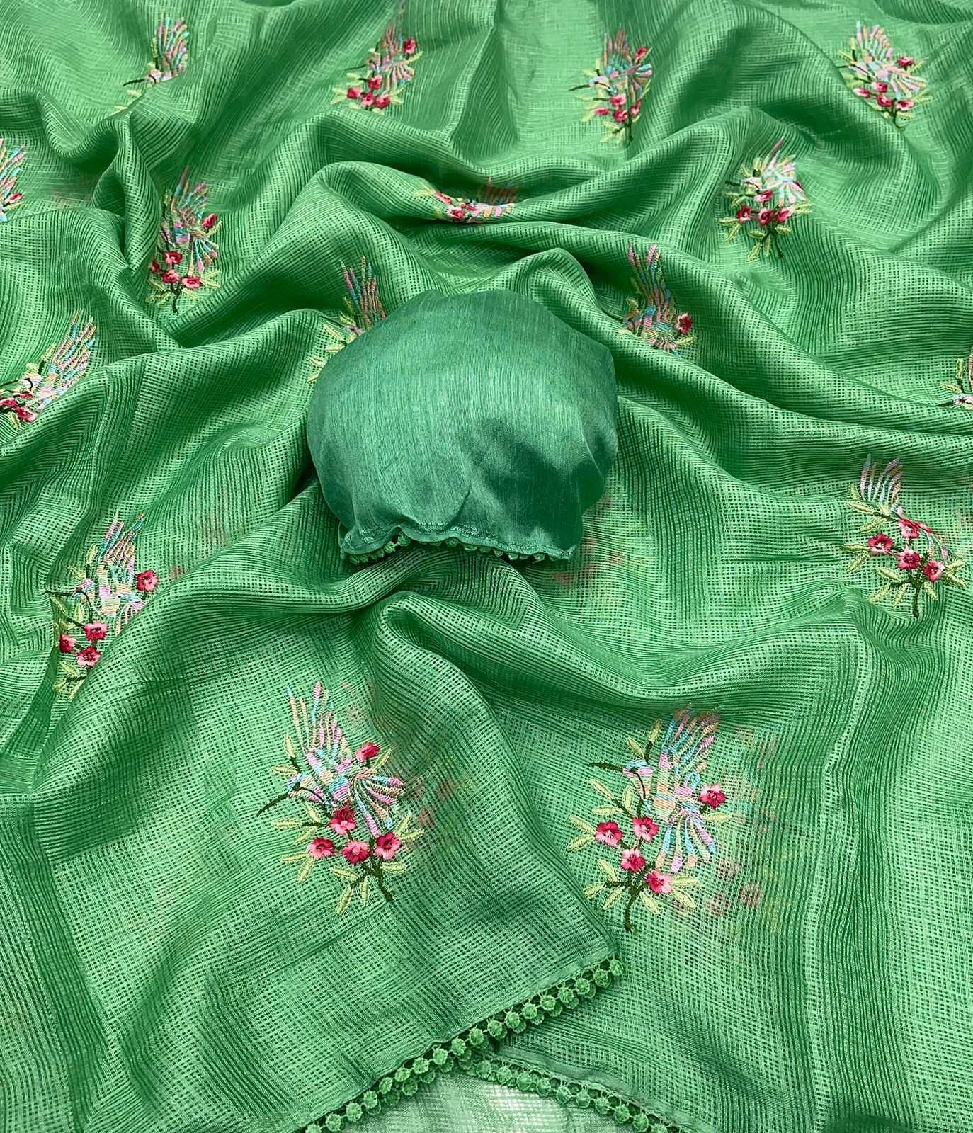 Ynf Rangoli Silk KESH613 doriya Sarees Wholesale Party Wear Sarees Embroidered Sarees Kota Doria Sarees Manufacturer- Kapda Export