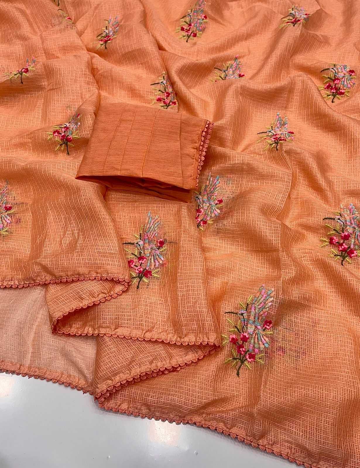 Ynf Rangoli Silk KESH613 doriya Sarees Wholesale Party Wear Sarees Embroidered Sarees Kota Doria Sarees Manufacturer- Kapda Export