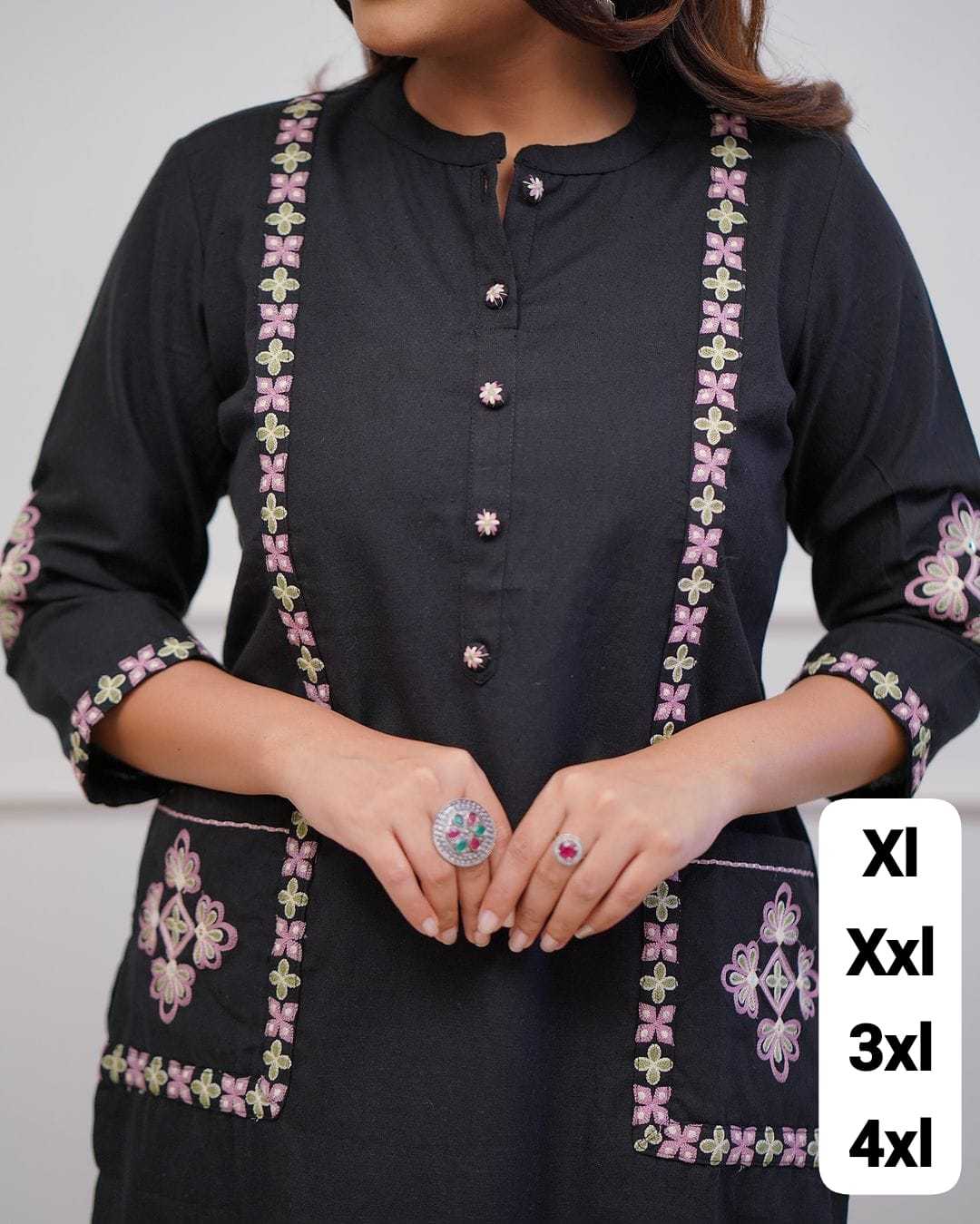 Ynf Rayon KESH502 40 Kurti Plus Size Collections Wholesale Cotton Kurtis Rayon Kurtis Embroidered Kurtis Manufacturer- Kapda Export