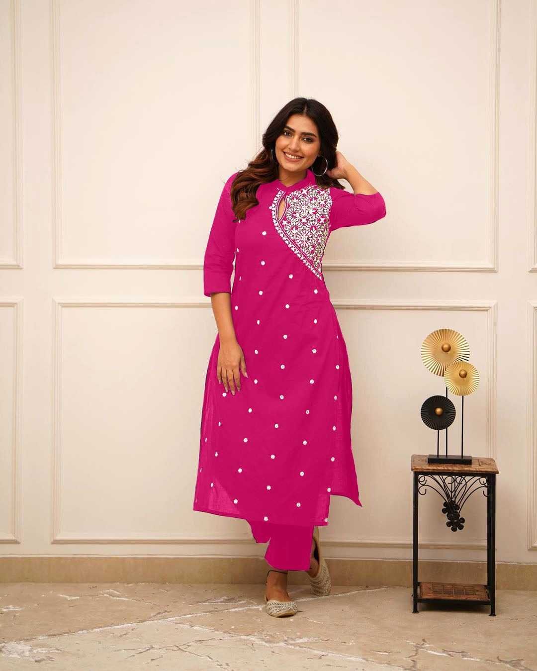 Ynf Rayon KESH502 501 Kurti Plus Size Collections Wholesale Designer Kurtis Rayon Kurtis Kurti With Pants Manufacturer- Kapda Export