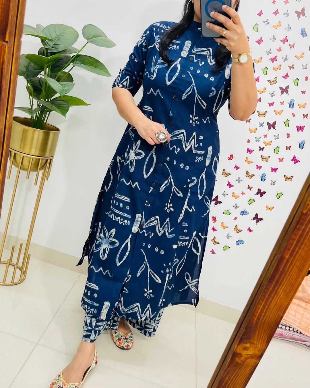 Ynf Rayon KESH547 autum Kurti Wholesale Casual Kurtis Printed Kurtis Kurtis With Bottom Manufacturer- Kapda Export