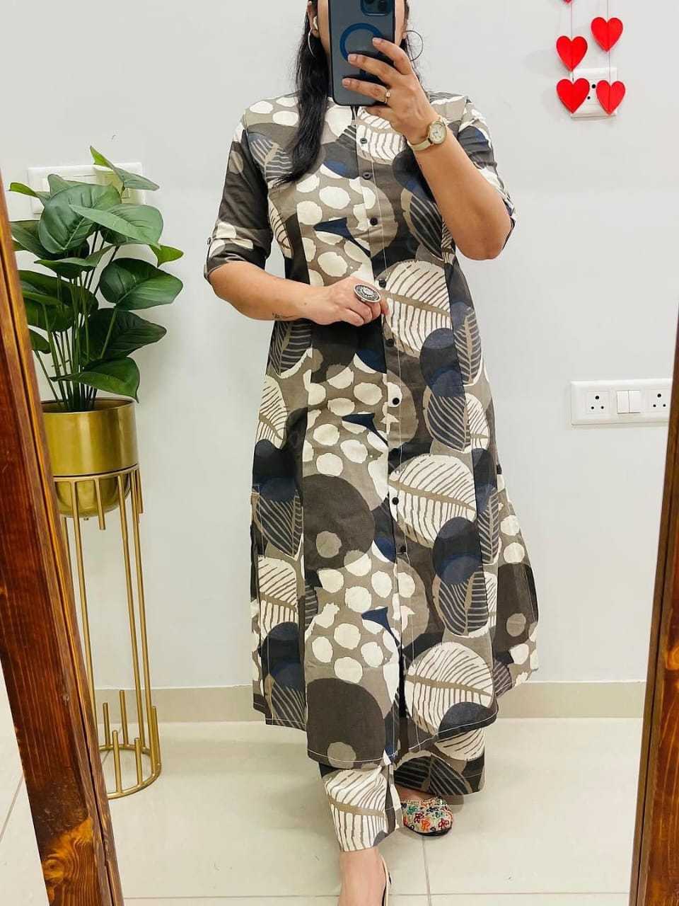 Ynf Rayon KESH547 autum Kurti Wholesale Casual Kurtis Printed Kurtis Kurtis With Bottom Manufacturer- Kapda Export