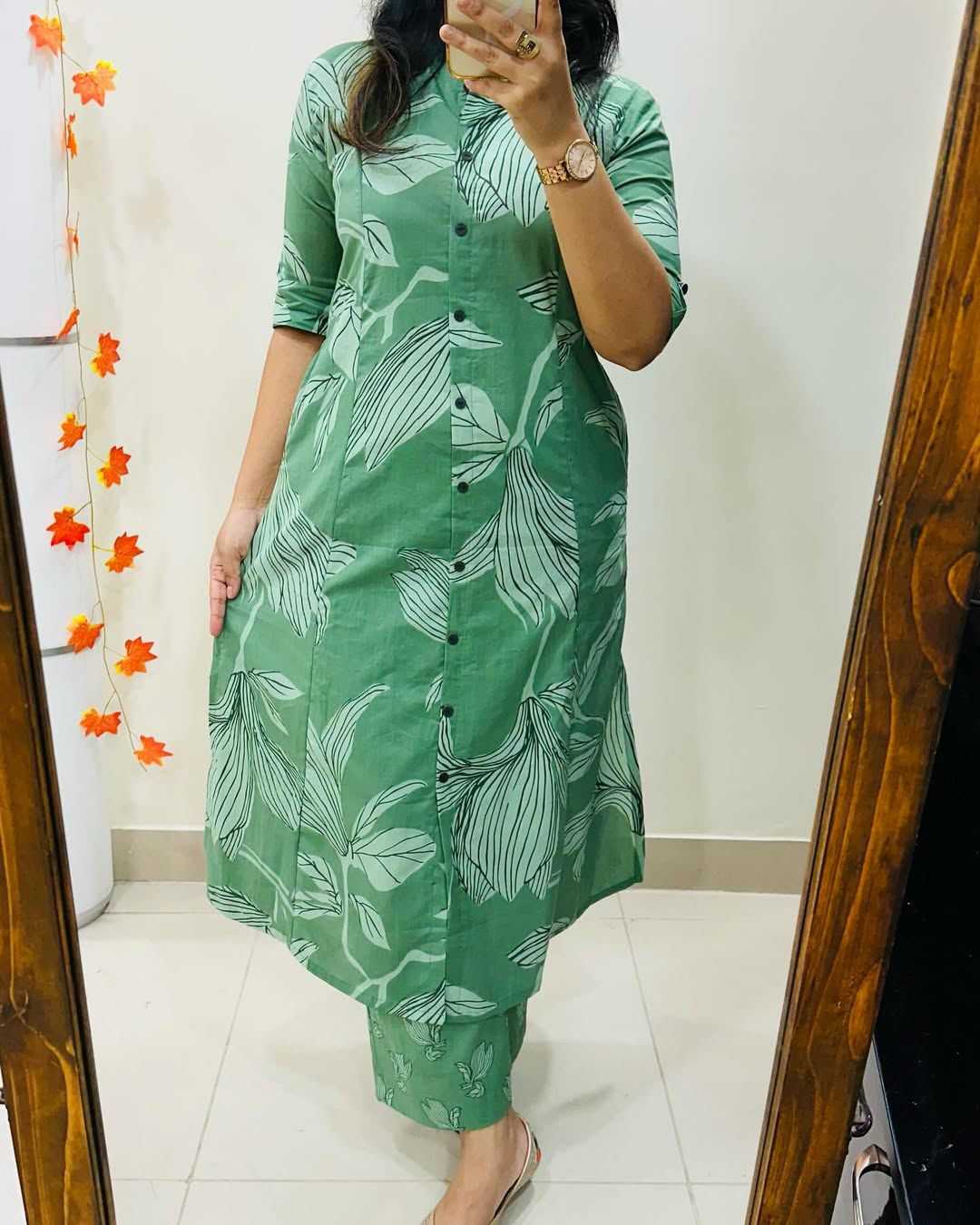 Ynf Rayon KESH547 autum Kurti Wholesale Casual Kurtis Printed Kurtis Kurtis With Bottom Manufacturer- Kapda Export