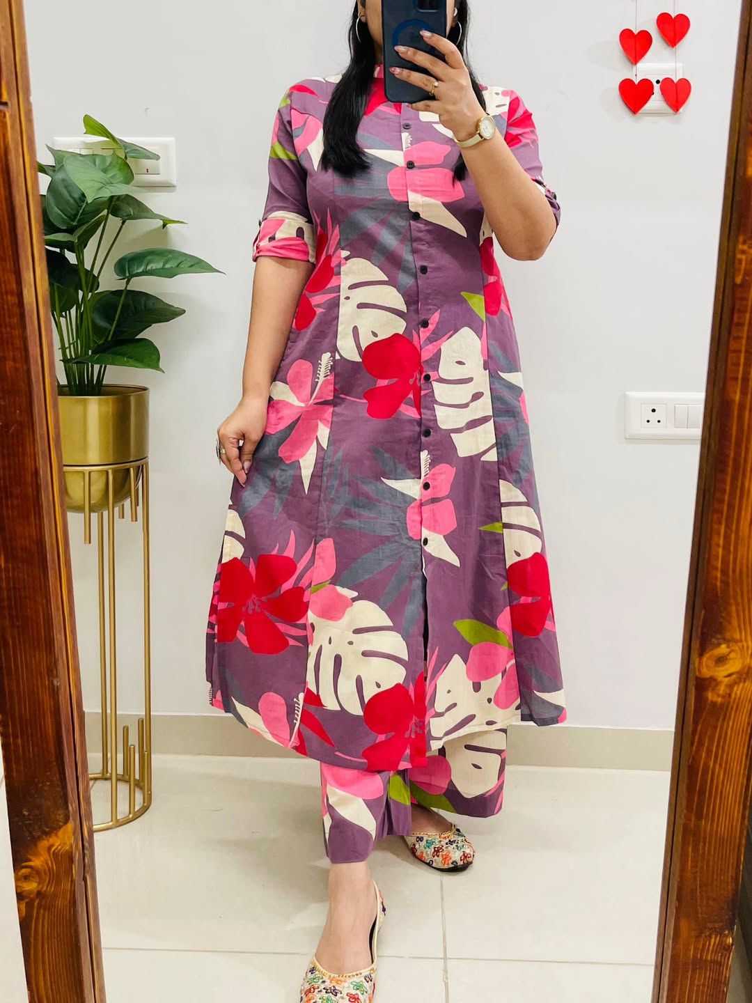 Ynf Rayon KESH547 autum Kurti Wholesale Casual Kurtis Printed Kurtis Kurtis With Bottom Manufacturer- Kapda Export