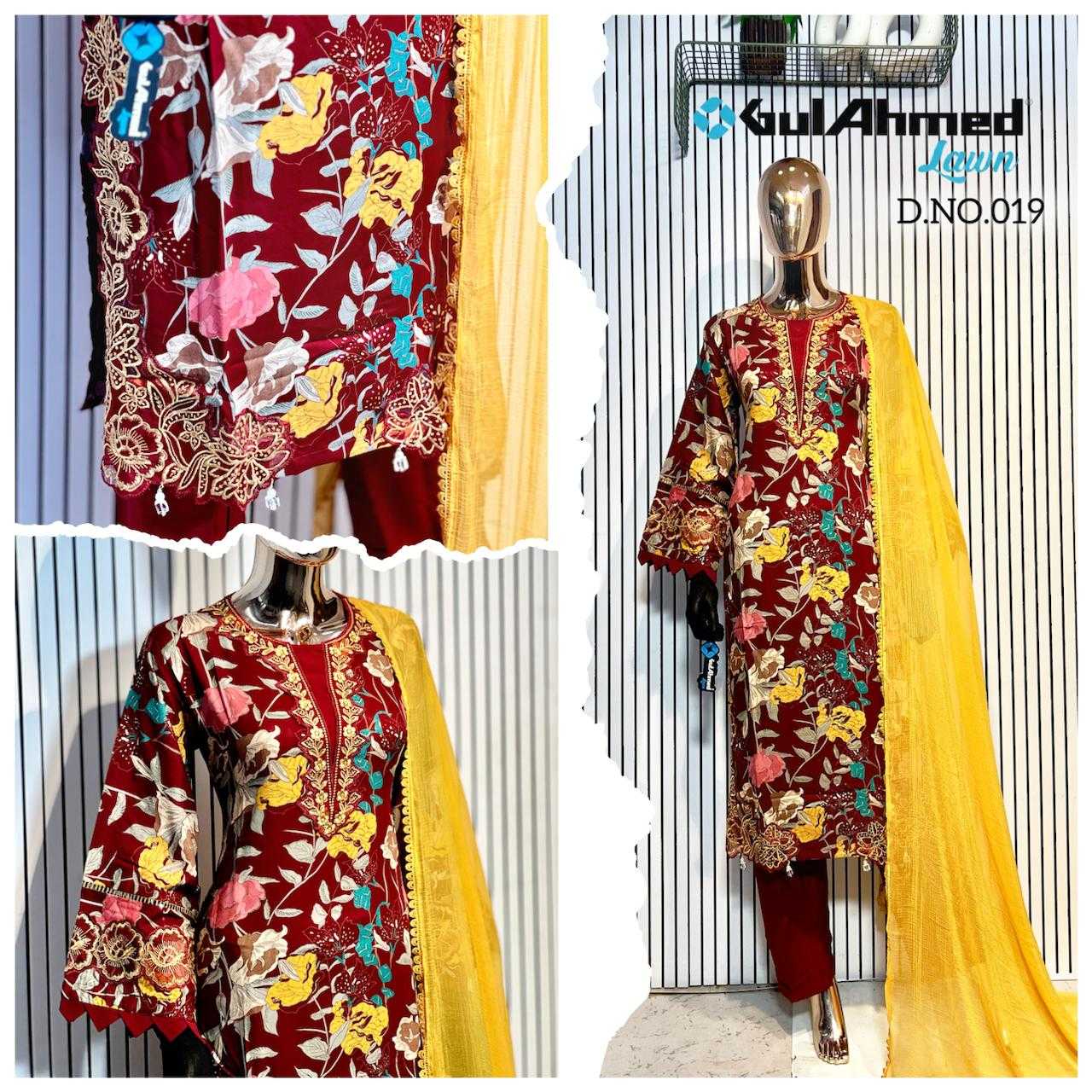 Ynf Rayon KESH557 GULAHMED LAWN Kurti Wholesale Printed Kurtis Rayon Kurtis Kurti With Pants Manufacturer- Kapda Export