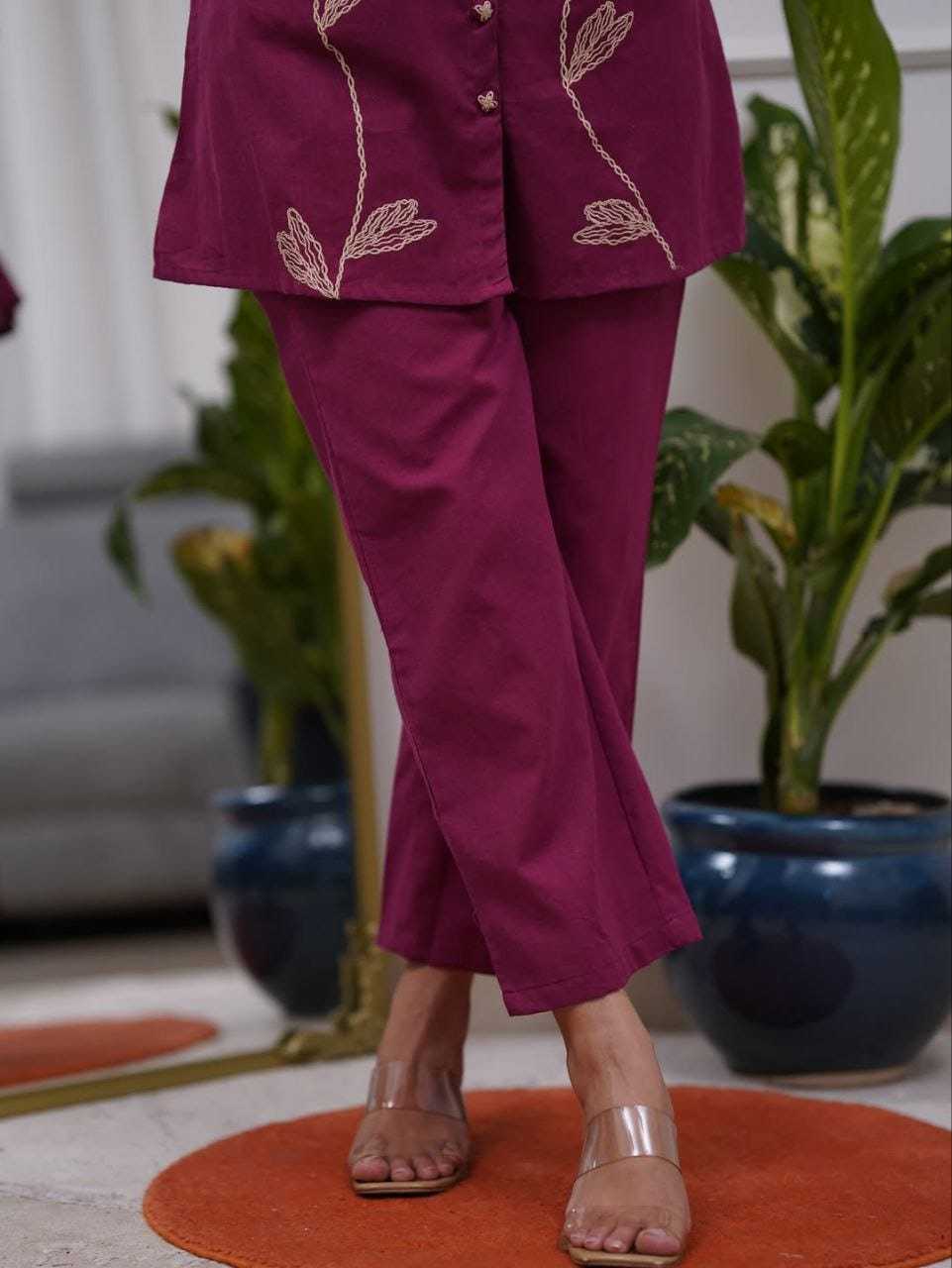 Ynf Reyon Cotton KESH684 Reyon Western Wears Wholesale Co-ord Set Tops Bottom Wear Manufacturer- Kapda Export