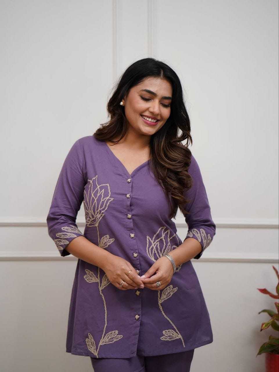 Ynf Reyon Cotton KESH684 Reyon Western Wears Wholesale Co-ord Set Tops Bottom Wear Manufacturer- Kapda Export