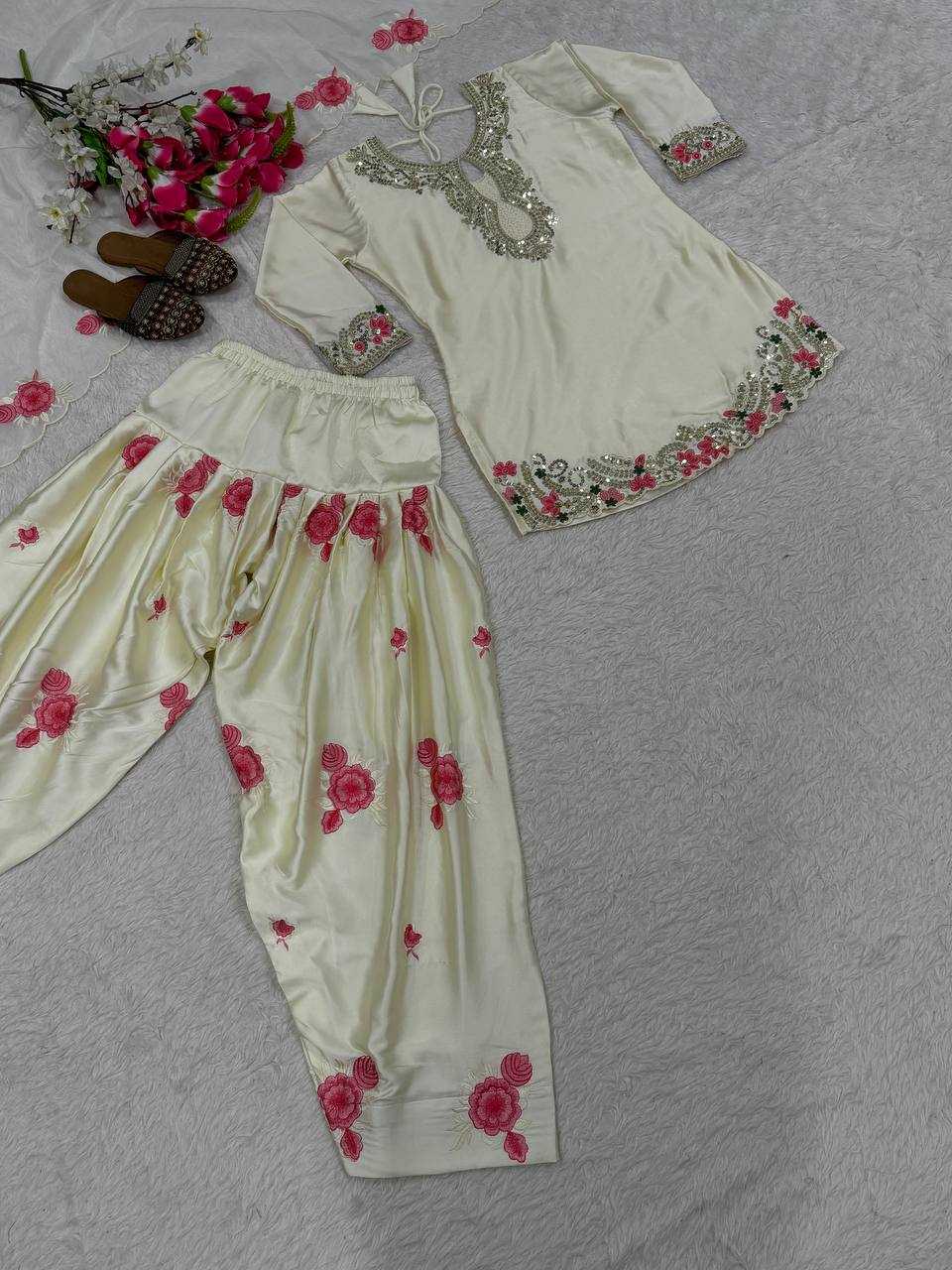 Ynf Satin KESH515 3081 Suits & Dresses Wholesale Embroidery Suits Wedding Suits Designer Suits Manufacturer- Kapda Export