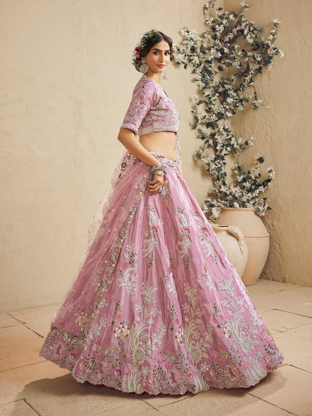 Ynf Satin Silk KESH530 ADORN CRAFT 6124 Lehengas Wholesale Designer Lehenga Bridal Lehenga Wedding Lehenga Manufacturer- Kapda Export