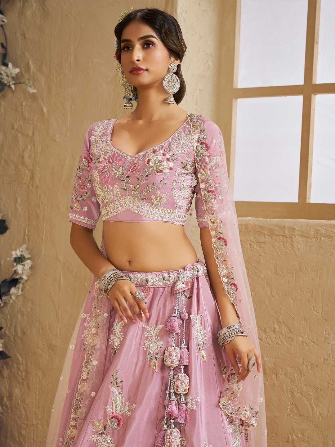 Ynf Satin Silk KESH530 ADORN CRAFT 6124 Lehengas Wholesale Designer Lehenga Bridal Lehenga Wedding Lehenga Manufacturer- Kapda Export