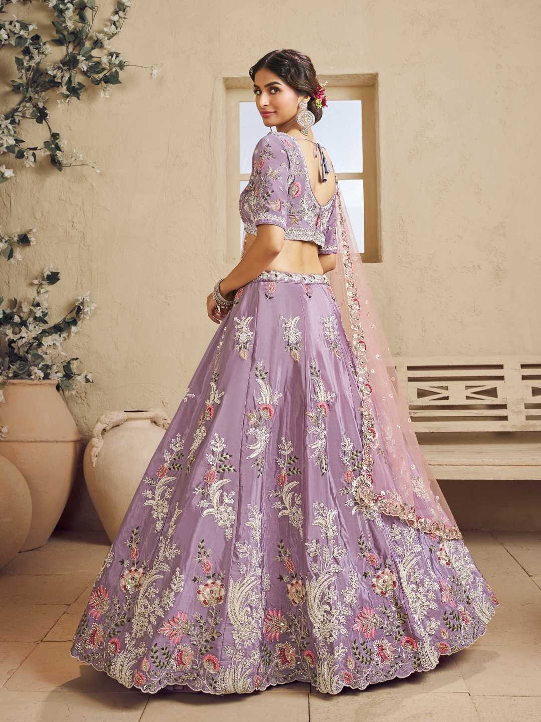 Ynf Satin Silk KESH530 ADORN CRAFT 6124 Lehengas Wholesale Designer Lehenga Bridal Lehenga Wedding Lehenga Manufacturer- Kapda Export