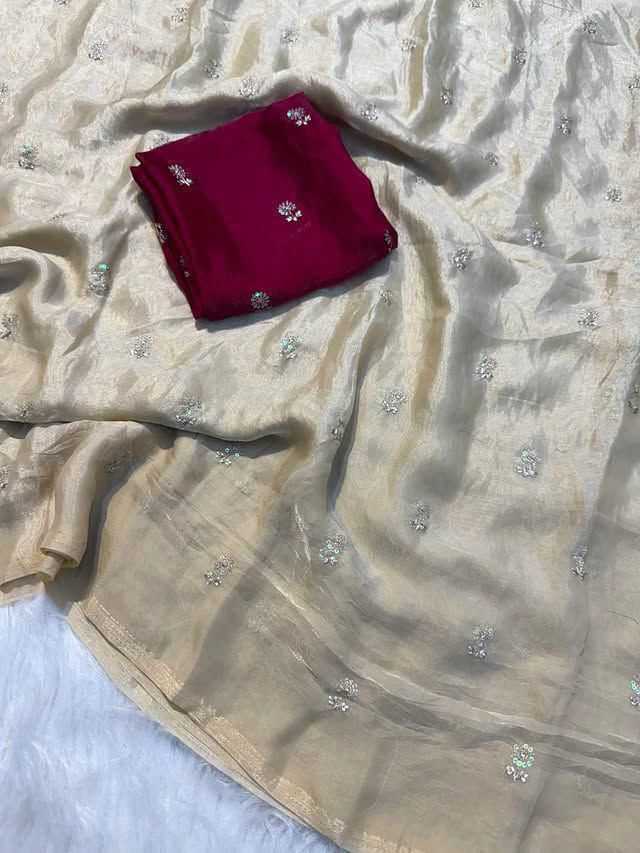 Ynf Satin Silk KESH547 Dual Shad Sarees Wholesale Sequence Sarees Work Sarees Embroidered Sarees Manufacturer- Kapda Export