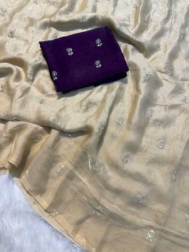 Ynf Satin Silk KESH547 Dual Shad Sarees Wholesale Sequence Sarees Work Sarees Embroidered Sarees Manufacturer- Kapda Export