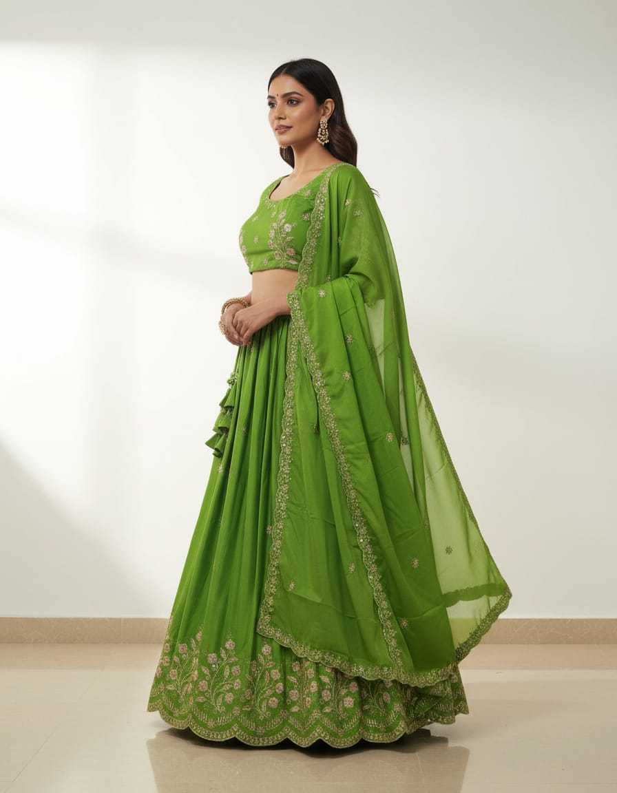 Ynf Satin Silk KESH723 NAIKA Lehengas Wholesale Designer Lehenga Fancy Lehenga Wedding Lehenga Manufacturer- Kapda Export