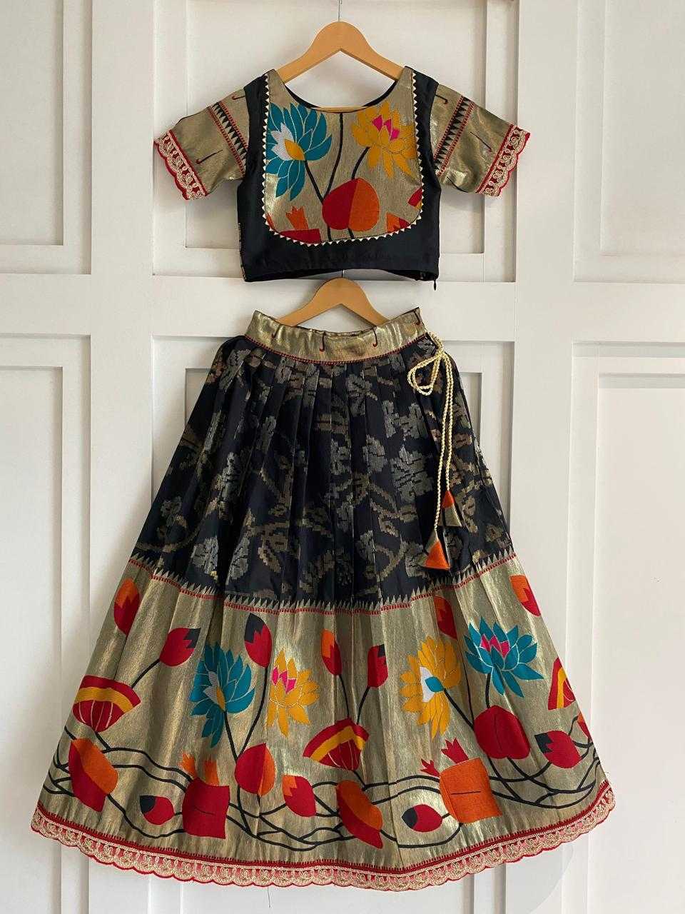 Ynf Silk KESH503 8174 Kids Wear Festive Collections Wholesale Kids Festive Wear Kids Silk Dress Kids Party Wear Ethnic Manufacturer- Kapda Export
