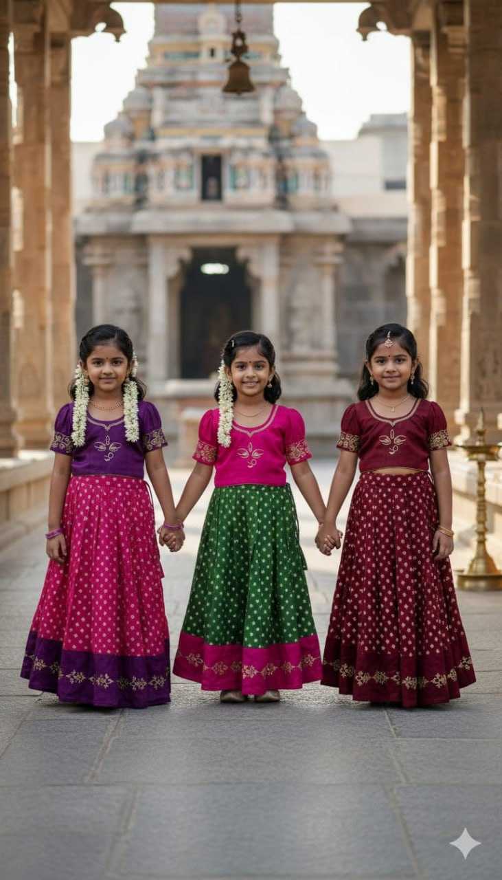 Ynf Silk KESH505 MAAMATA Kids Wear Wholesale Kids Lehenga Kids Lehenga Choli Baby Girl Lehenga Manufacturer- Kapda Export