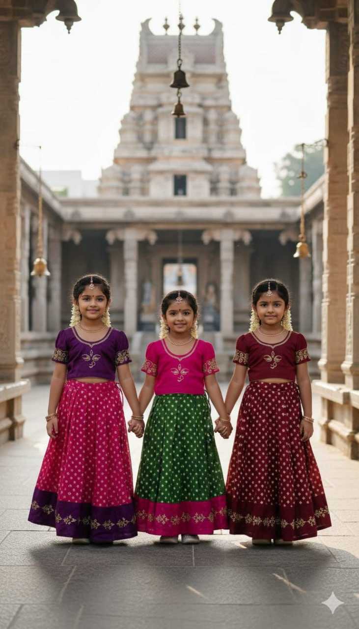 Ynf Silk KESH505 MAAMATA Kids Wear Wholesale Kids Lehenga Kids Lehenga Choli Baby Girl Lehenga Manufacturer- Kapda Export