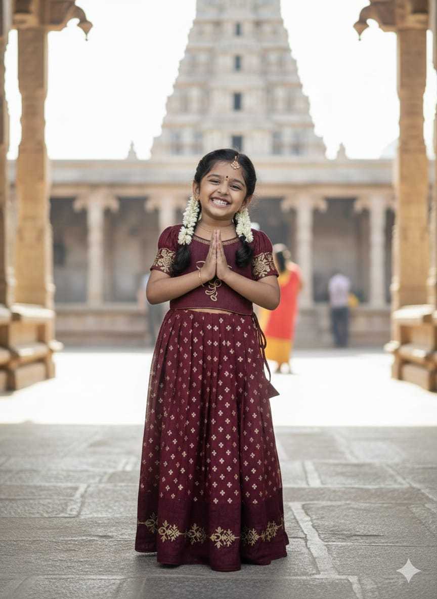 Ynf Silk KESH505 MAAMATA Kids Wear Wholesale Kids Lehenga Kids Lehenga Choli Baby Girl Lehenga Manufacturer- Kapda Export