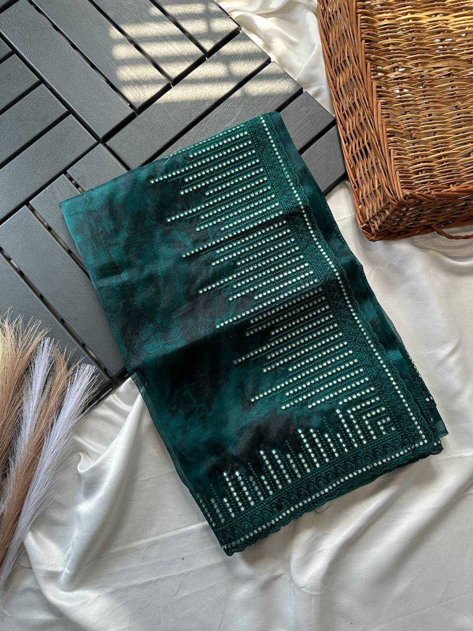 Ynf Silk KESH568 Dia Sarees Wholesale Printed Sarees Embroidered Sarees Gota Work Saree Manufacturer- Kapda Export