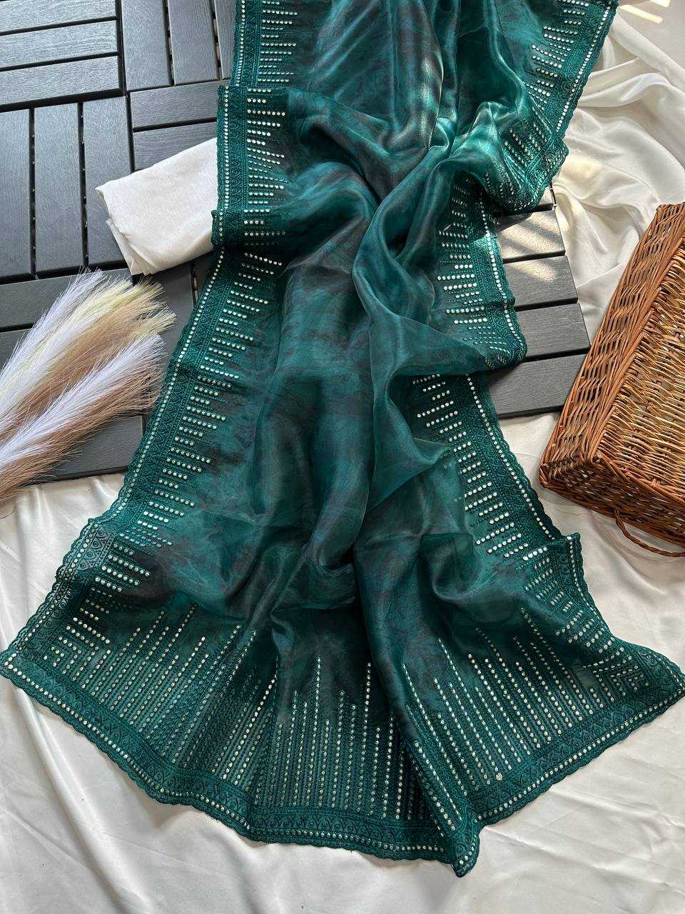 Ynf Silk KESH568 Dia Sarees Wholesale Printed Sarees Embroidered Sarees Gota Work Saree Manufacturer- Kapda Export