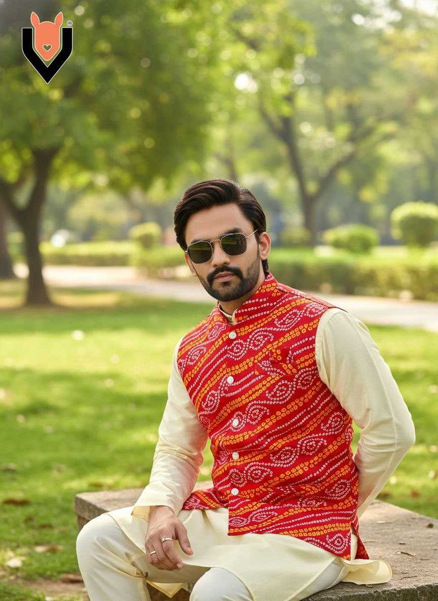 Ynf Silk KESH650 ANJANA Mens Wear Wholesale Mens Kurta Pyjama Men Kurta Pajama Kurta Set with Jacket Manufacturer- Kapda Export