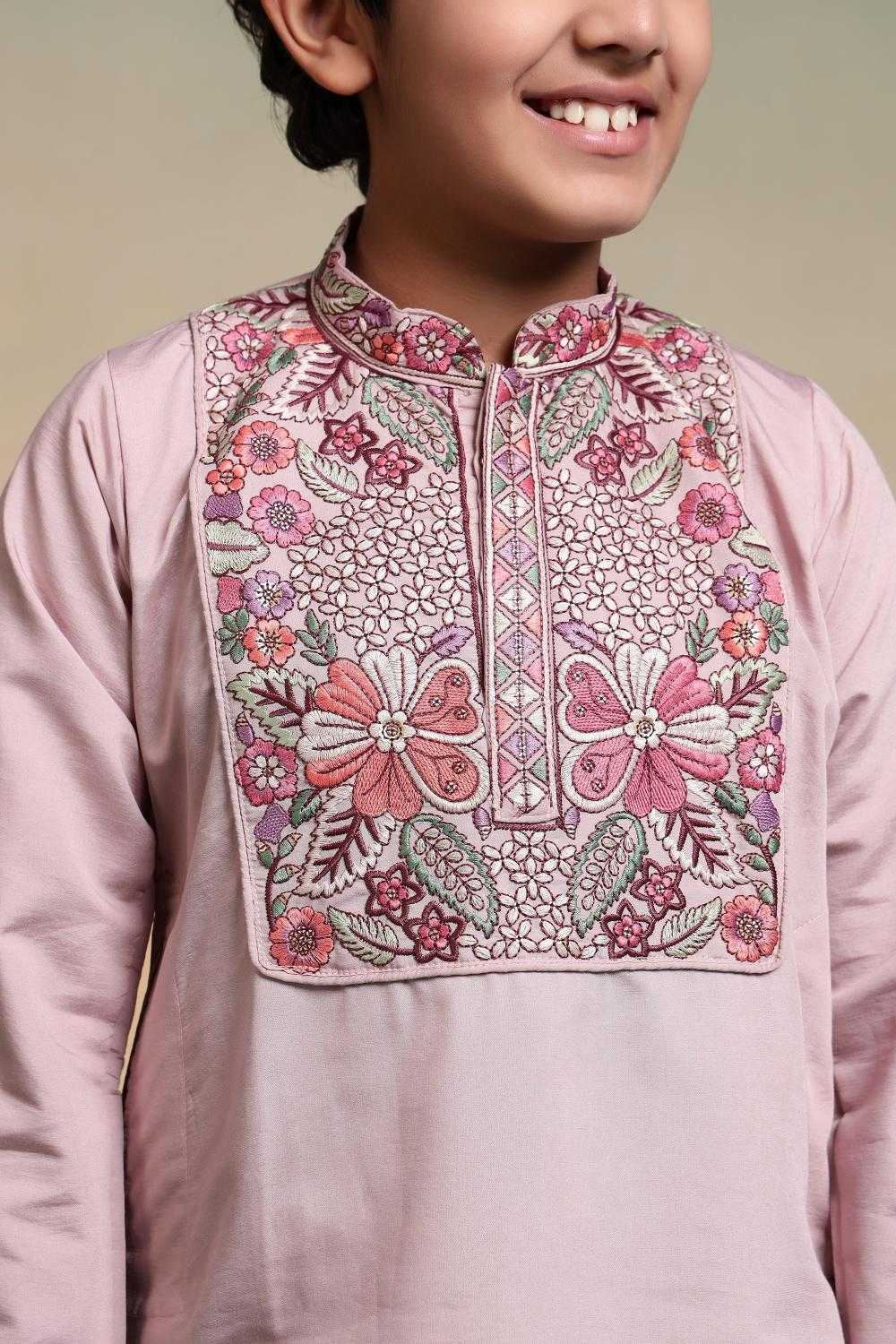 Ynf Silk RIN202 91101 SHAAHI JUNIOR Kids Wear Wholesale Boys Kurta Pyjama Kids Kurta Pajama Baby Boy Kurta Set Manufacturer- Kapda Export