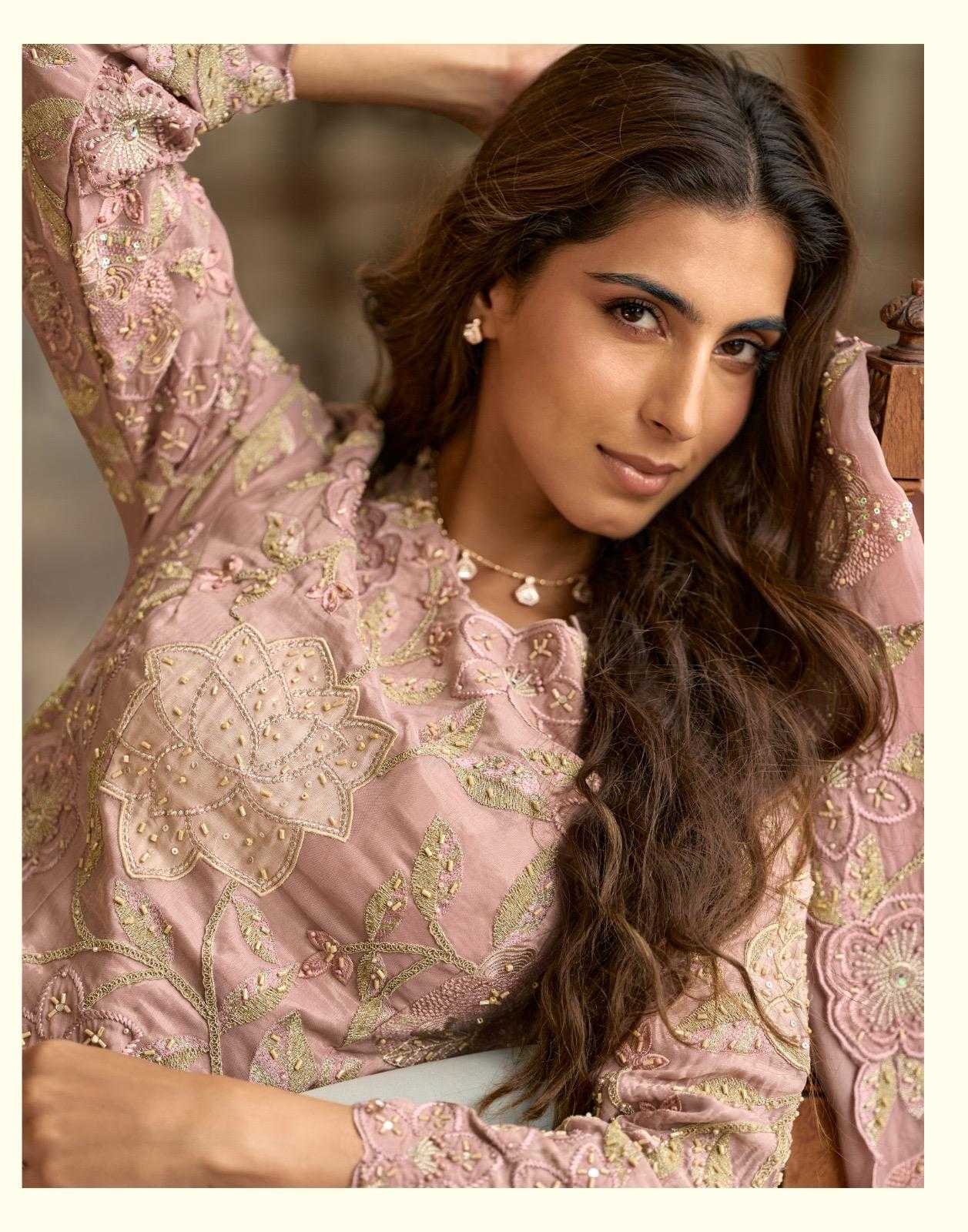 Ynf Simar silk KESH530 SAYURI KETKI Suits & Dresses Wholesale Palazzo Suit Designer Suits Embroidered Suits Manufacturer- Kapda Export