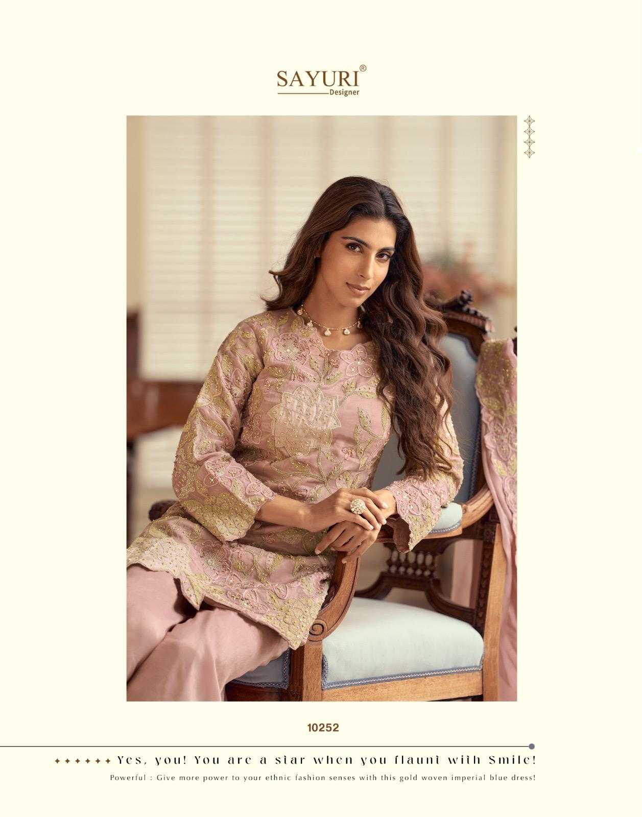 Ynf Simar silk KESH530 SAYURI KETKI Suits & Dresses Wholesale Palazzo Suit Designer Suits Embroidered Suits Manufacturer- Kapda Export