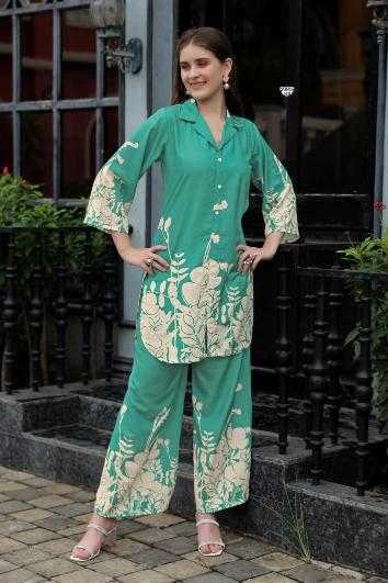 Ynf Slub Reyon KESH536 JACQULINE Suits & Dresses Western Wears Wholesale Co-ord Set Cocktail Dresses Party Wear Dresses Manufacturer- Kapda Export