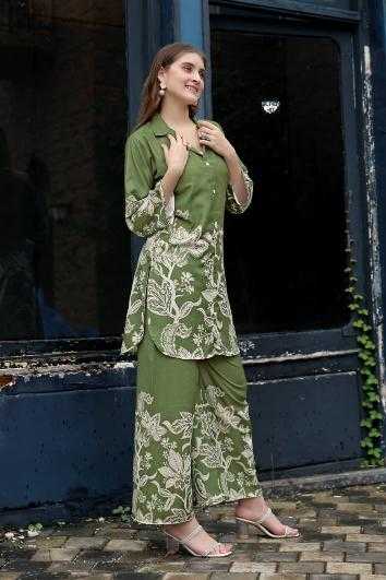 Ynf Slub Reyon KESH536 JACQULINE Suits & Dresses Western Wears Wholesale Co-ord Set Cocktail Dresses Party Wear Dresses Manufacturer- Kapda Export